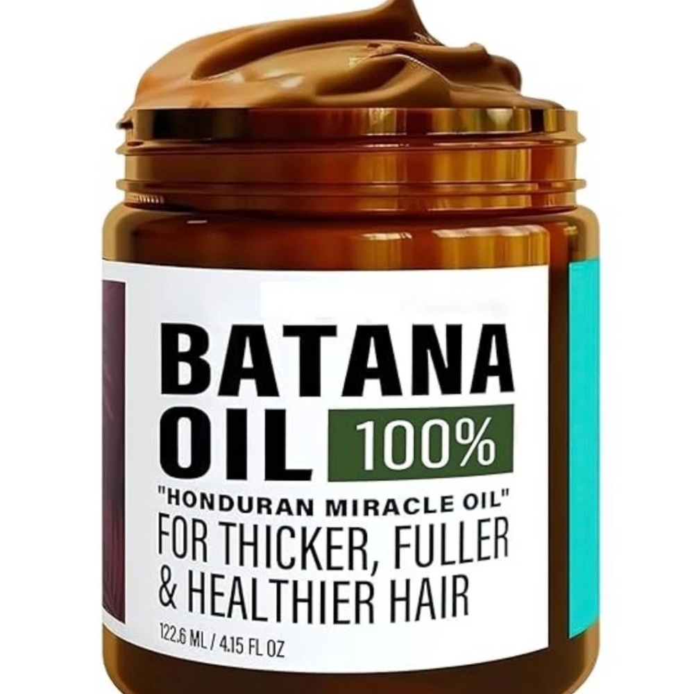 Batana Oil 100% Pure Hair Growth Organic Natural Ingredients Promote Thickness